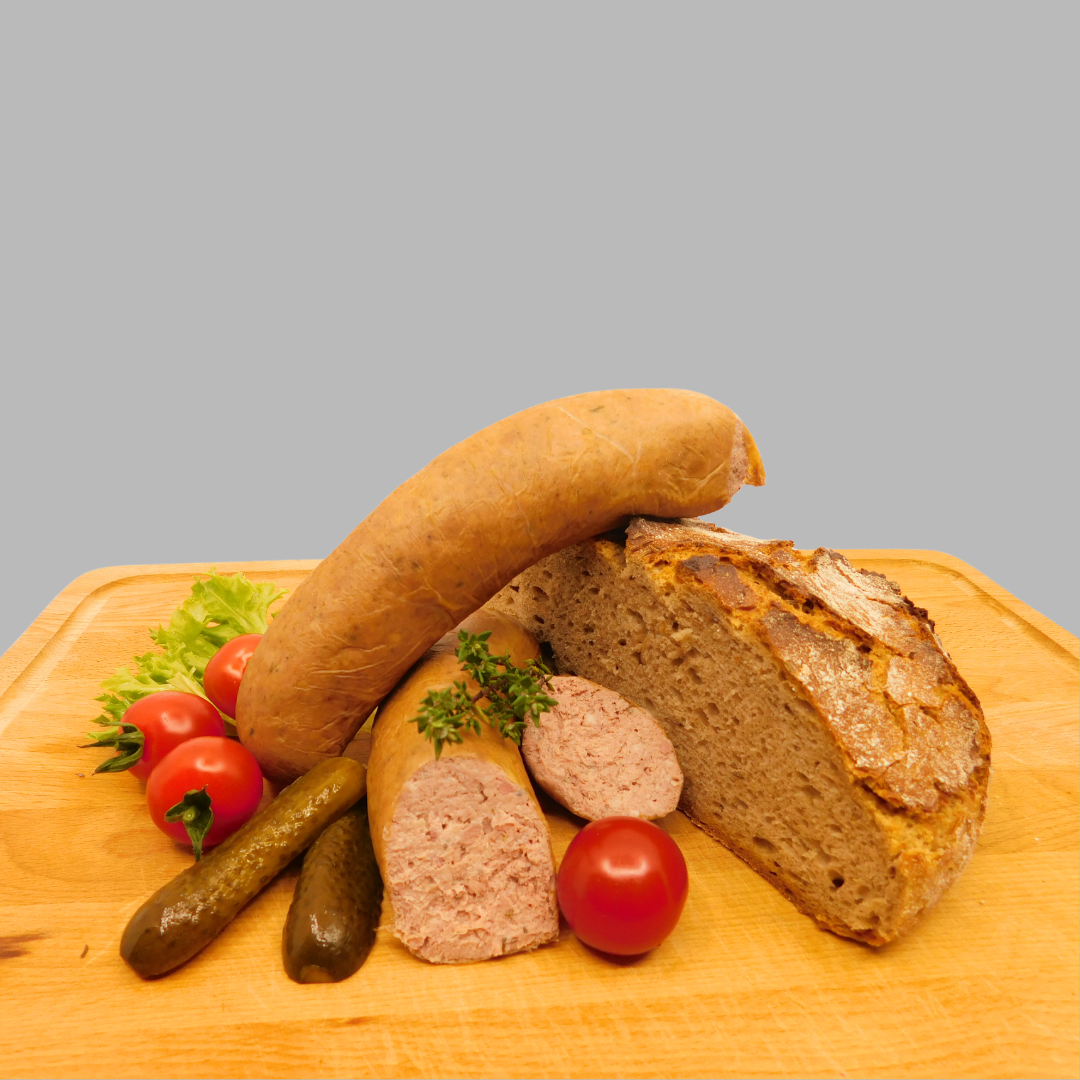 Hausmacher Leberwurst im Ring | Fleischerei Birkenbach Hausmacher Leberwurst im Ring | Fleischerei Birkenbach