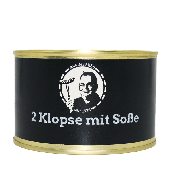 2 Klopse mit Sauce